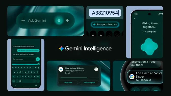 Gemini Intelligence: Το Android που ενεργεί μόνο του — αλλά πόσο εμπιστευόμαστε τα δεδομένα μας; Gemini Intelligence agentic AI interface