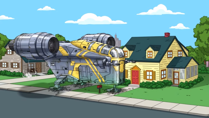 Crossover Family Guy και Star Wars: Mandalorian & Grogu Crossover Family Guy και Star Wars: Mandalorian & Grogu