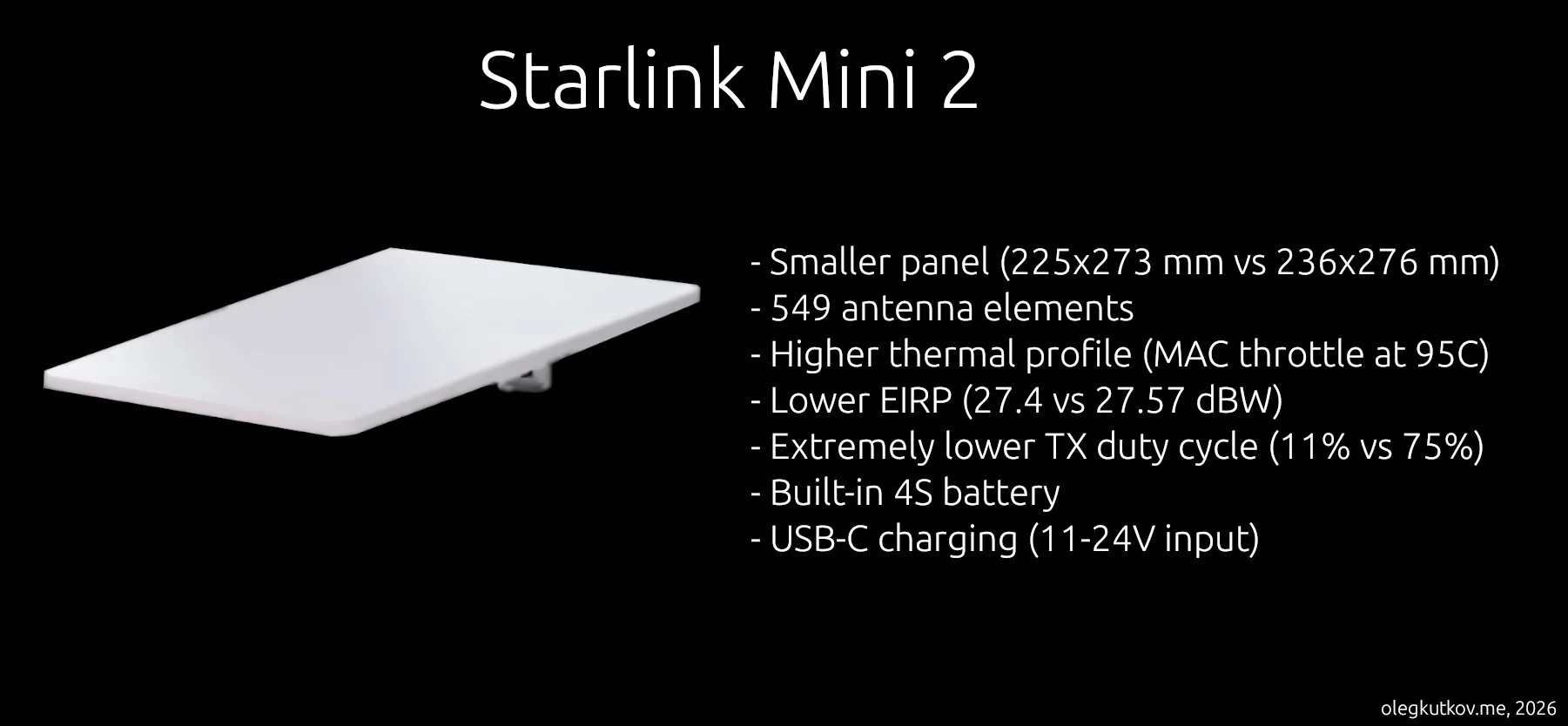 Starlink Mini 2: Το firmware «πρόδωσε» την ενσωματωμένη μπαταρία πριν καν ανακοινωθεί Starlink Mini 2: Το firmware «πρόδωσε» την ενσωματωμένη μπαταρία πριν καν ανακοινωθεί