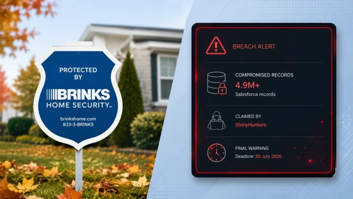 Brinks Home: Επιβεβαιώνει διαρροή δεδομένων (ShinyHunters) Brinks Home: Επιβεβαιώνει διαρροή δεδομένων (ShinyHunters)