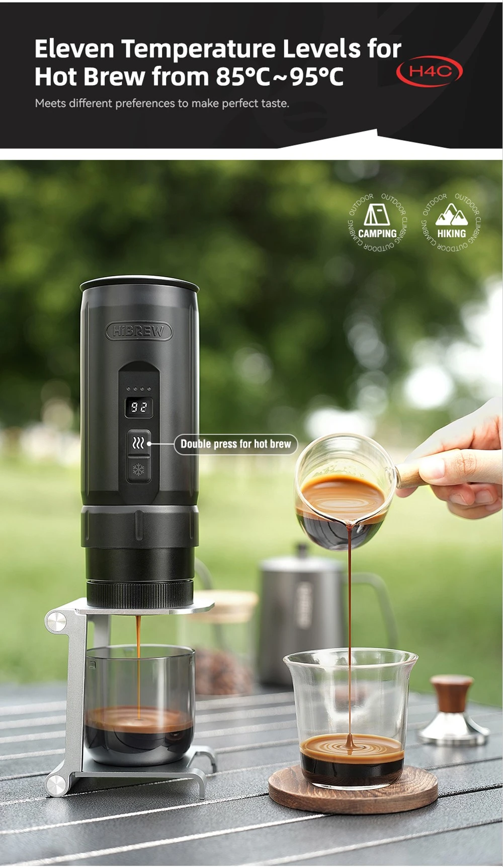 HiBREW H4C Portable Coffee Maker