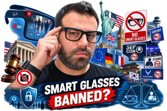 Smart Glasses: Μπλόκο, απαγορεύσεις και η ελληνική νομοθεσία Smart Glasses: Μπλόκο, απαγορεύσεις και η ελληνική νομοθεσία